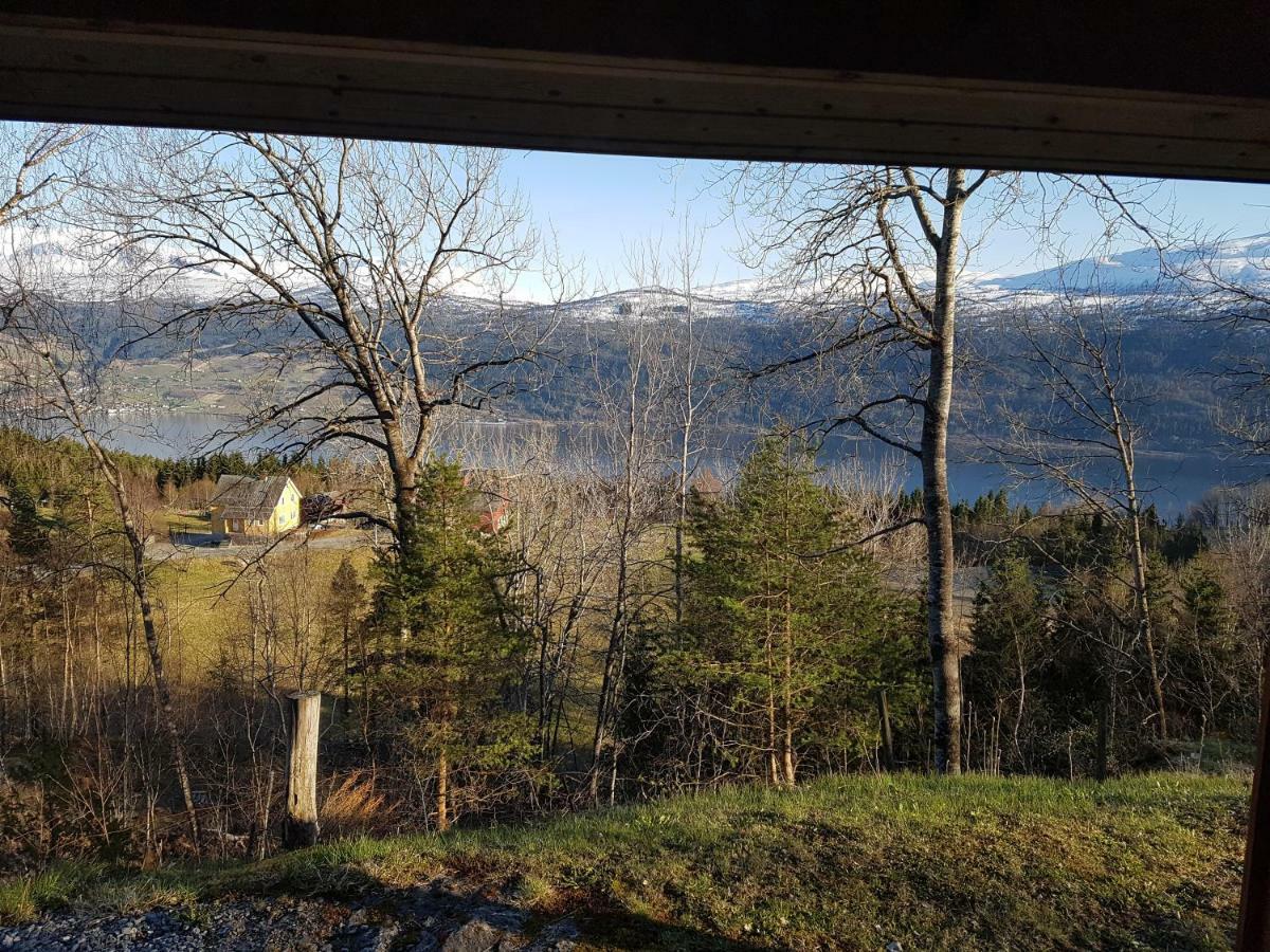 Panorama View Along The Fjord In Stryn Villa Blakset Exteriör bild
